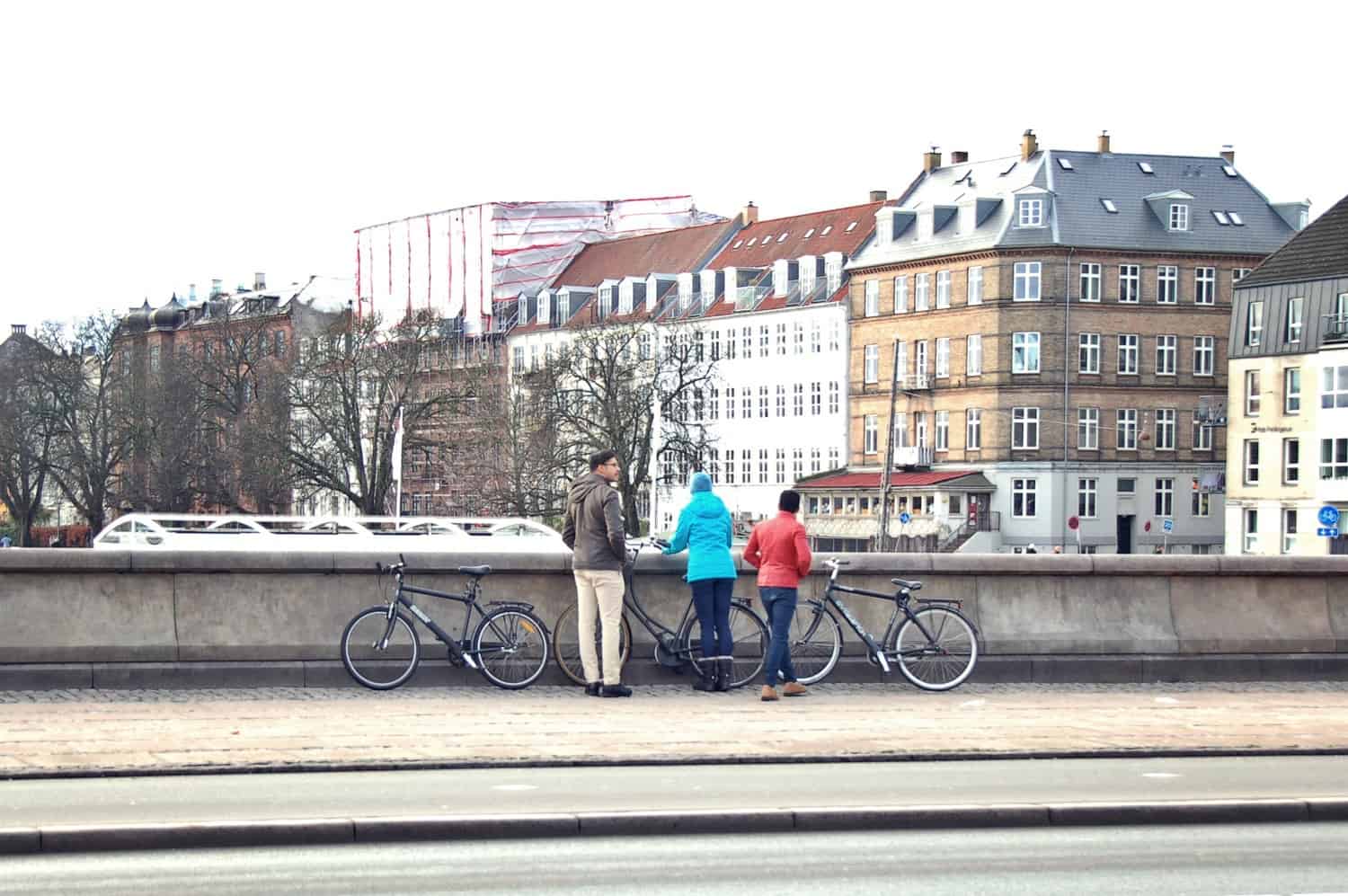 No harm in taking a break by the bridge if you stop safely