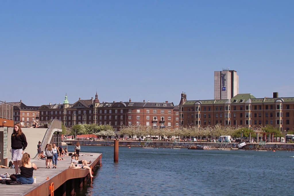 By the canal in Copenhagen