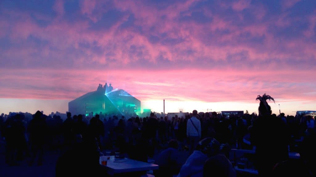 Party at Amager Beach