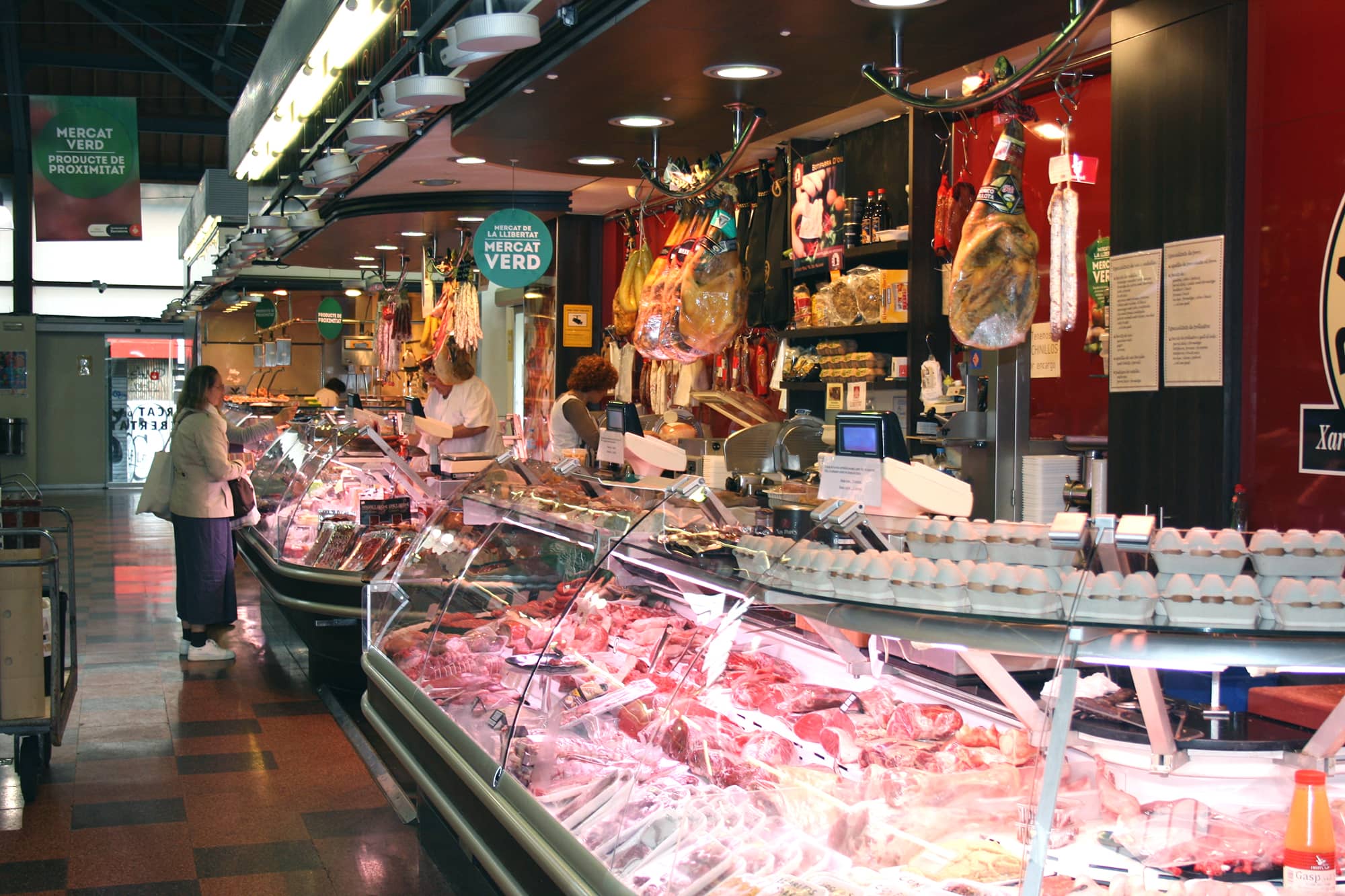 Barcelona bike tour, Mercat de la Llibertat