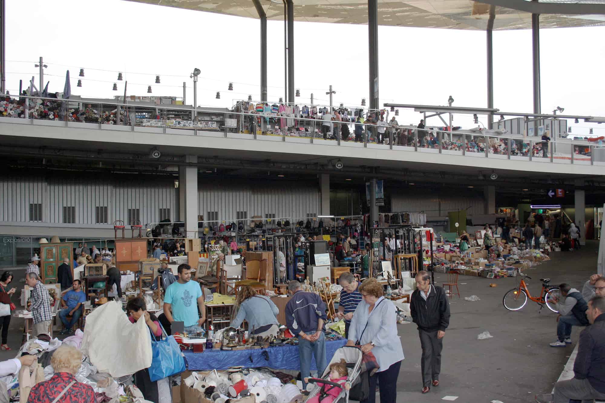 Bike tour Barcelona, Mercat dels encants