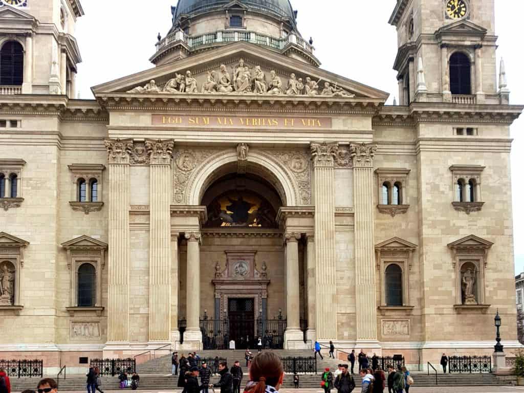 budapest bike route basilica