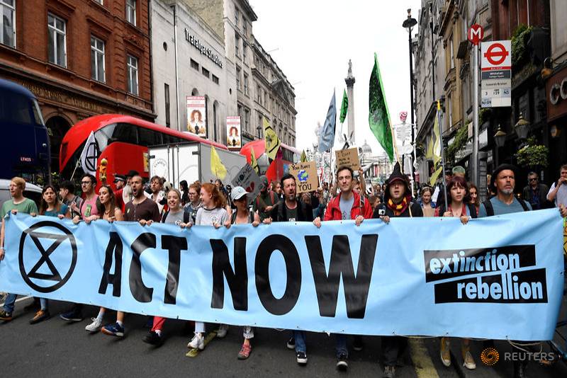 Extinction Rebellion protest