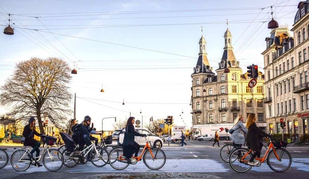 Copenhagen Donkey Republic bike-share permits