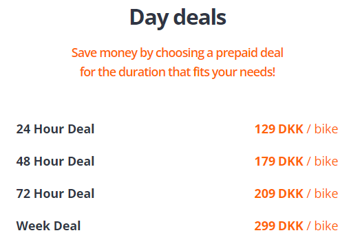 Day deals Donkey Republic