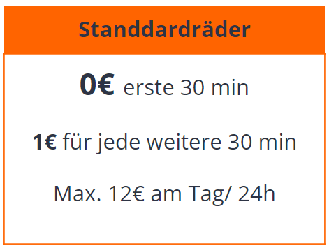 Schlei Region Pedal bike pricing German